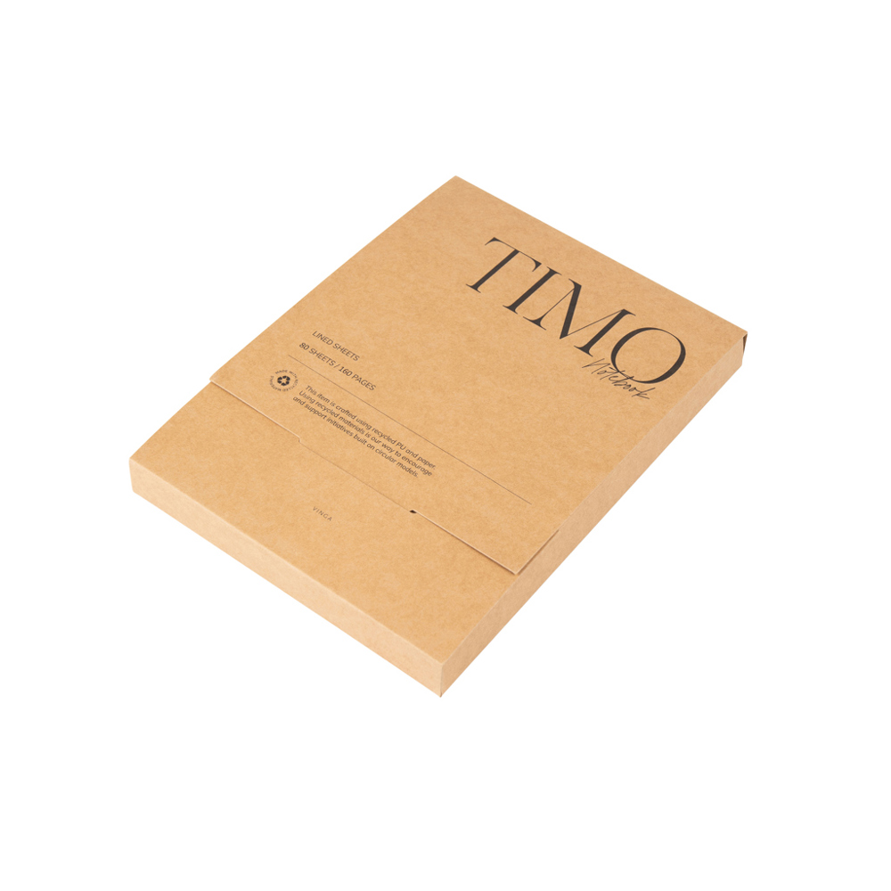 VINGA Timo PU RCS RPET notitieboek