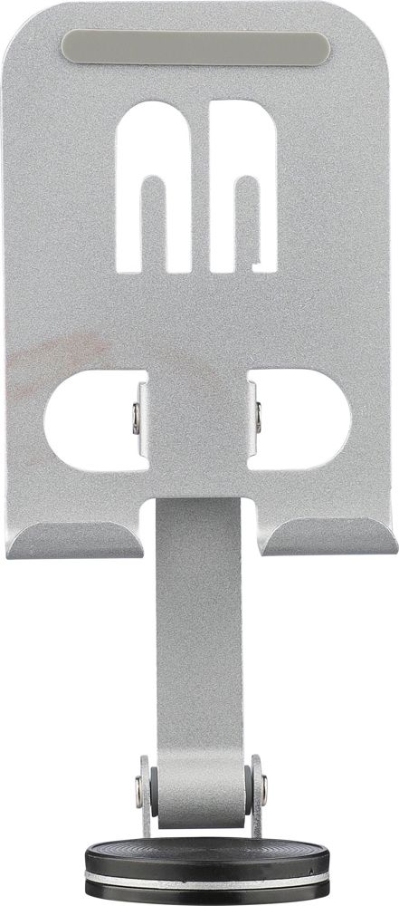 Aluminium telefoonhouder Anieke - met logo of onbedrukt bestellen - Zilver