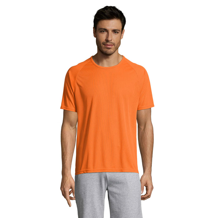 SPORTY - SPORTY HEREN T-Shirt - kopen of bedrukken - Oranje