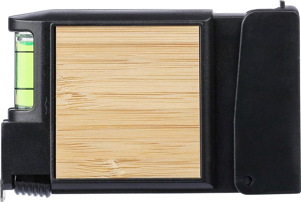 ABS meetlint Jeff - bedrukt of onbedrukt verkrijgbaar - Zwart