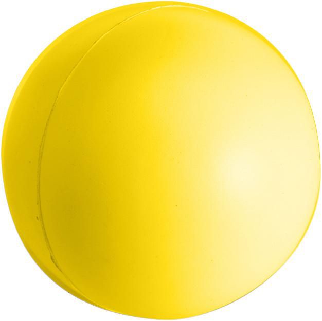 Anti-stress bal Otto - voor bedrijven en relatiegeschenken - geel
