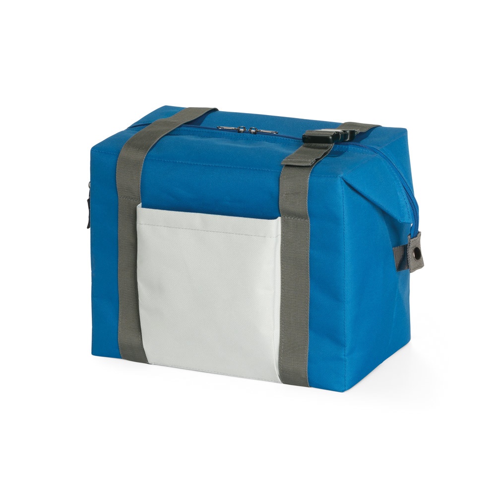 PHILADEL. Koeltas 16 L in 600D polyester - voor bedrijven en relatiegeschenken - blauw