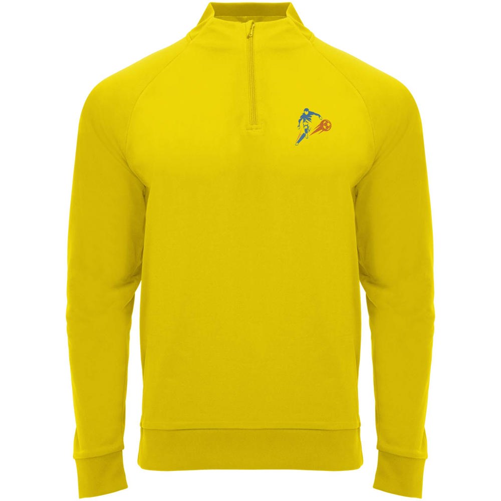 Epiro unisex sweatshirt met lange mouwen en kwartrits
