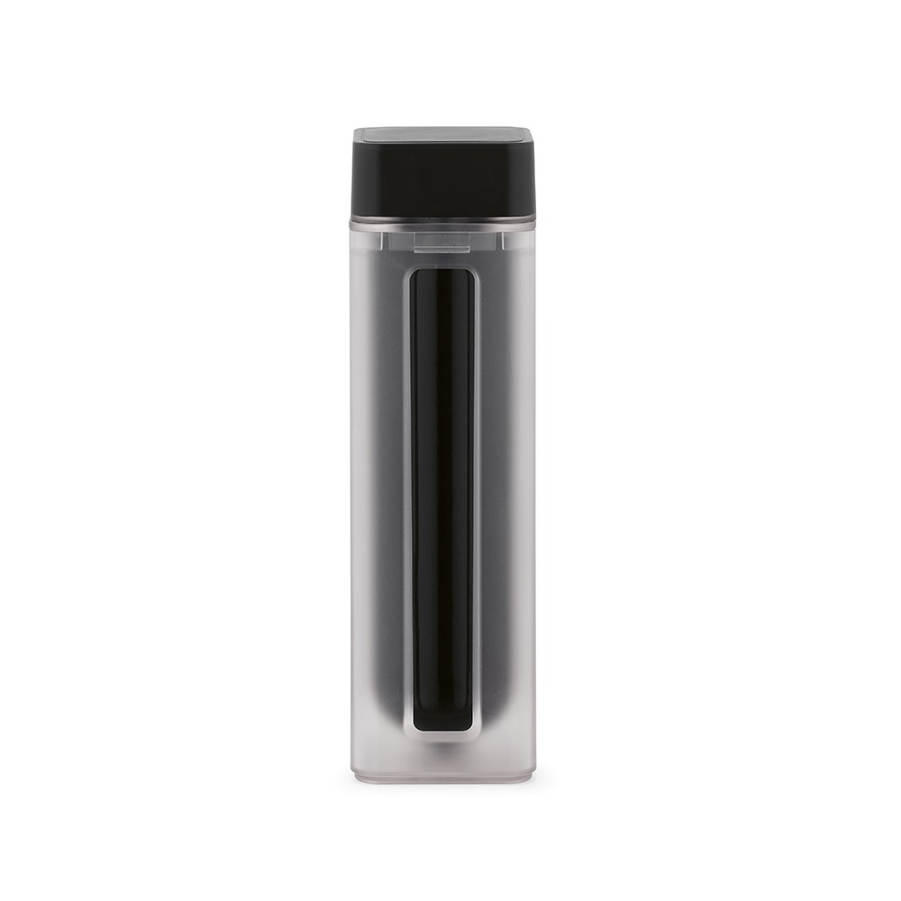 Lucen fles gerecycled ABS 540 ml - Zwart