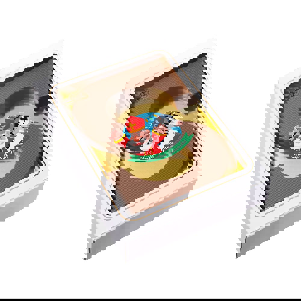 Alfabetletter melk 200 gram - met logo of onbedrukt bestellen