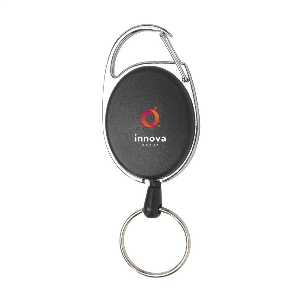 Aspen RollerClip Keychain - met logo of onbedrukt bestellen