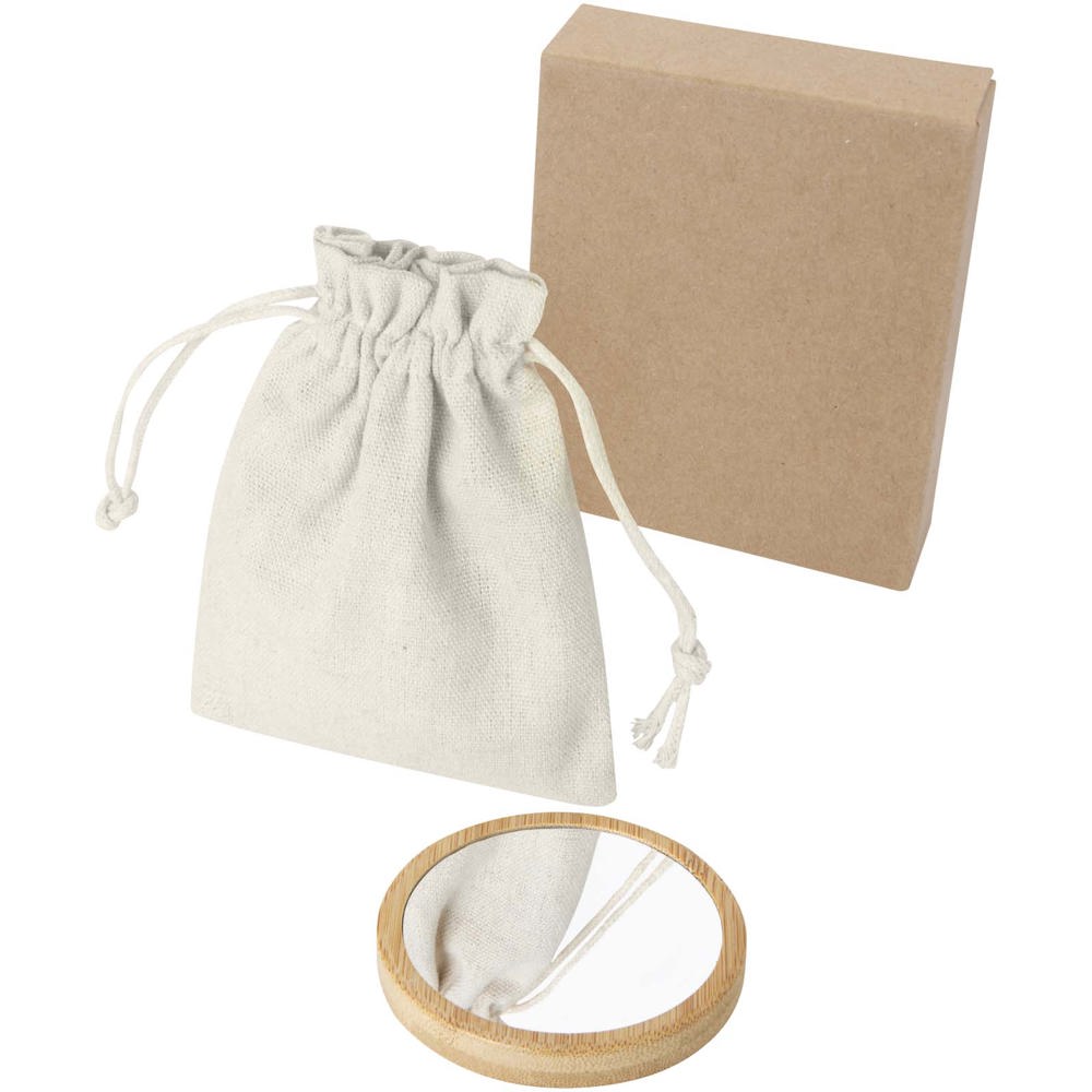 Lustre spiegel van bamboe - kopen of bedrukken