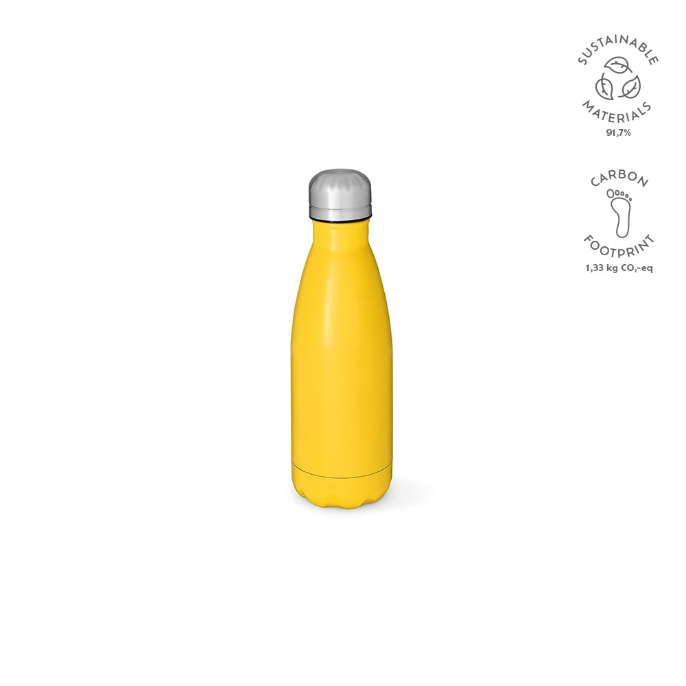 Mississippi 450 fles gerecycled roestvrij staal 430 ml - kopen of bedrukken - Donkergeel