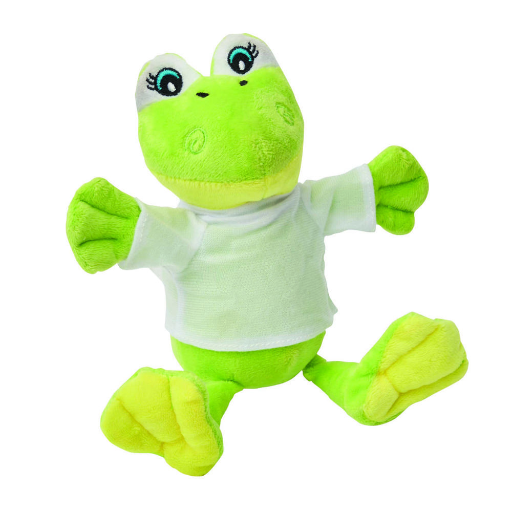 FRIEDA - Pluche kikker - voor bedrijven en relatiegeschenken