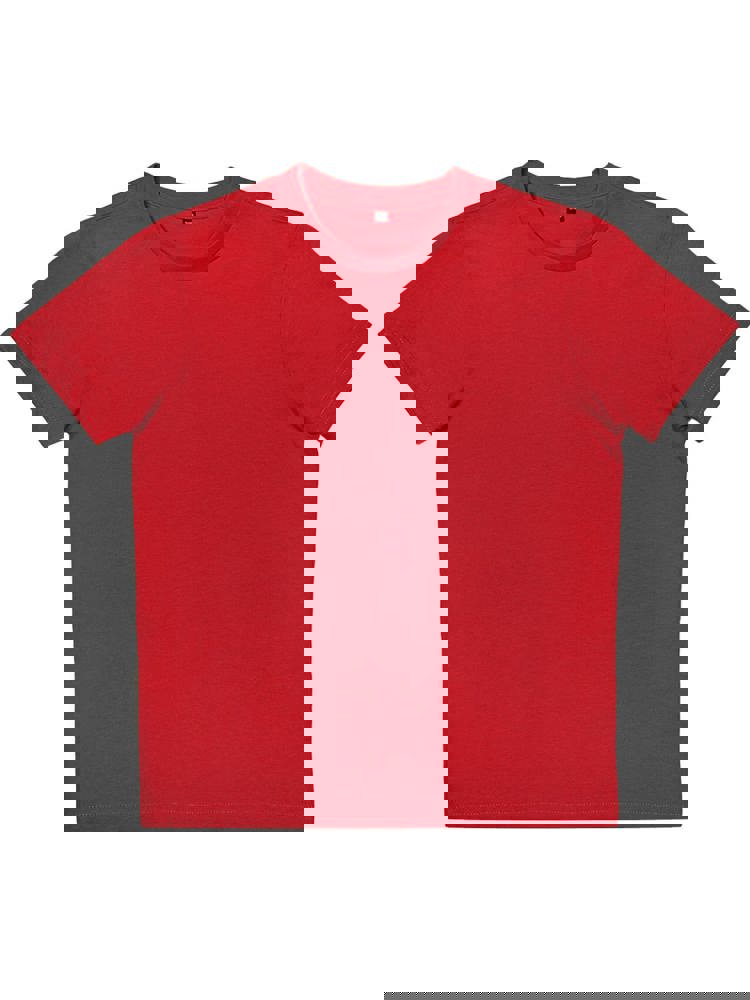 BS Moon kids t-shirt, 150 gr/m² - kopen of bedrukken - rood