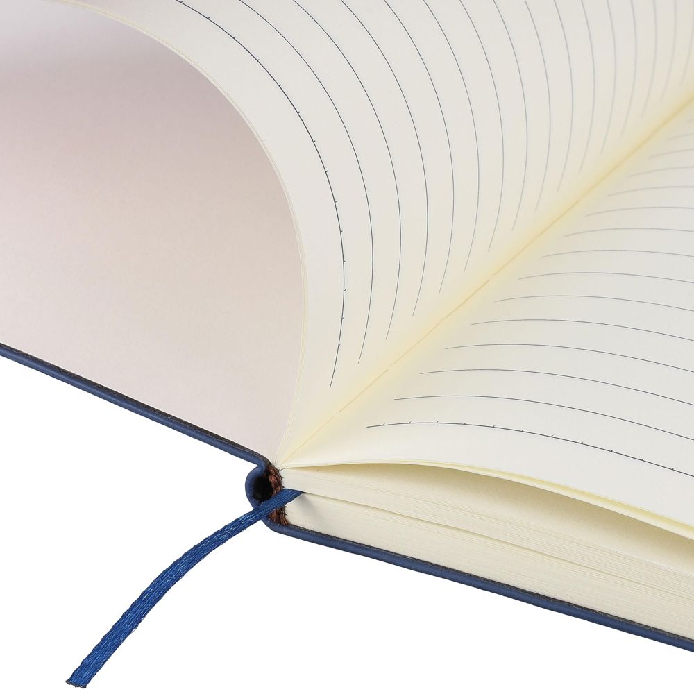 Gerecycled PU-notitieboek (A5) Elian Original