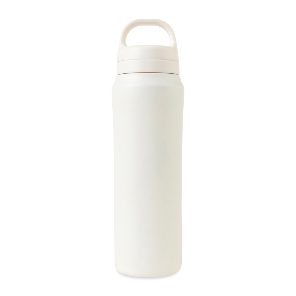 Aviana™ Rowan RCS Recycled Water Fles 470 ML - met logo of onbedrukt bestellen - wit (± PMS White)