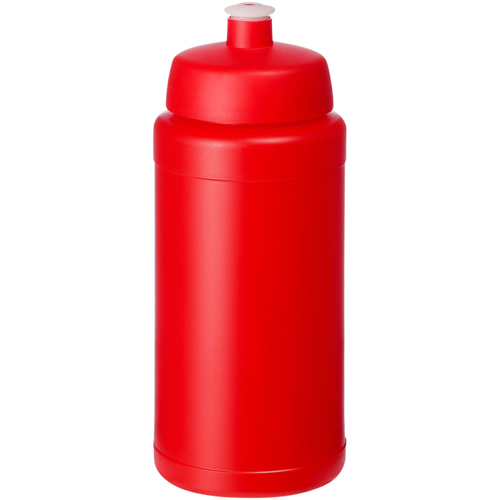 Baseline® Plus 500 ml drinkfles met sportdeksel - met logo of onbedrukt bestellen - Rood