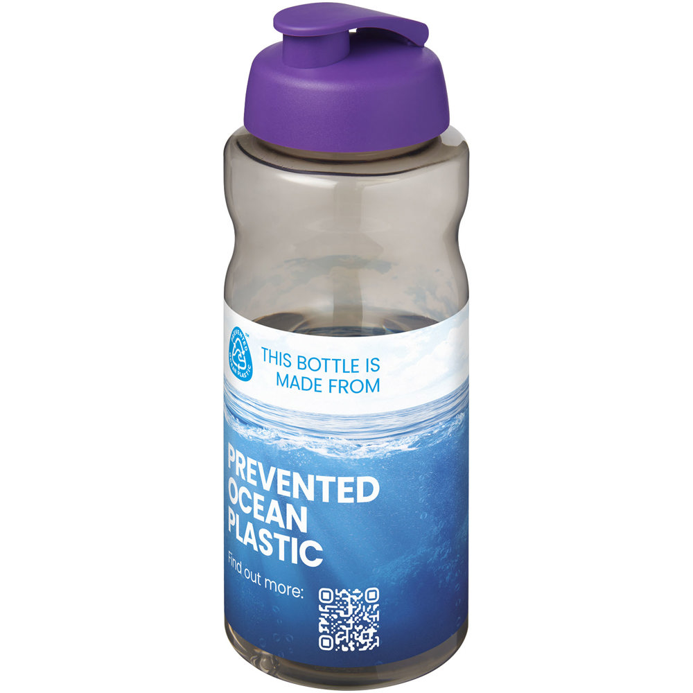 H2O Active® Eco Big Base 1 l drinkfles met klapdeksel
