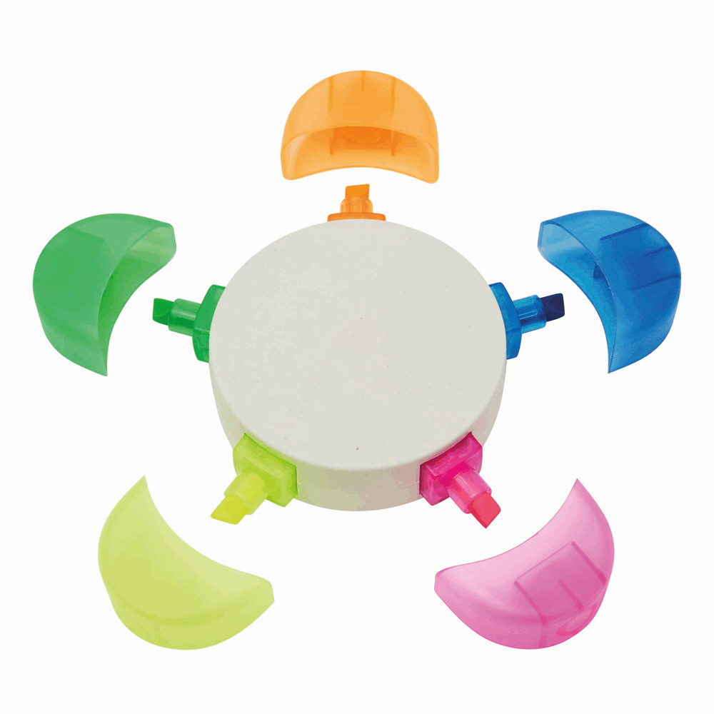 FLOWER - Bloemvormige markeerstift - bedrukt of onbedrukt verkrijgbaar