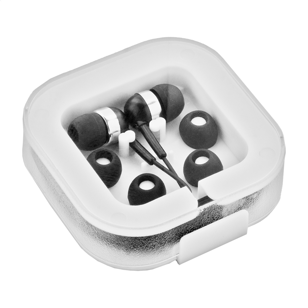 Cound - USB-C oordopjes - kopen of bedrukken - Zwart