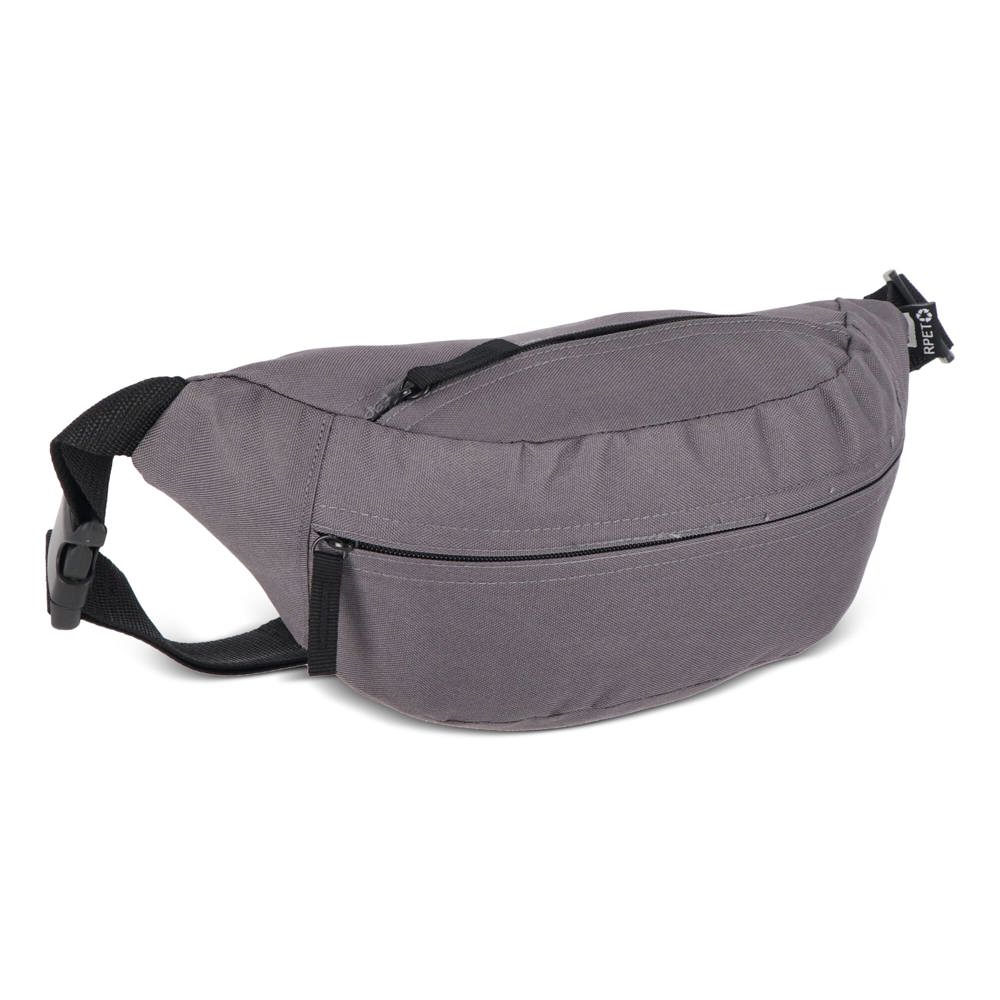 Crossbody tas R-PET 5L - kopen of bedrukken - grijs