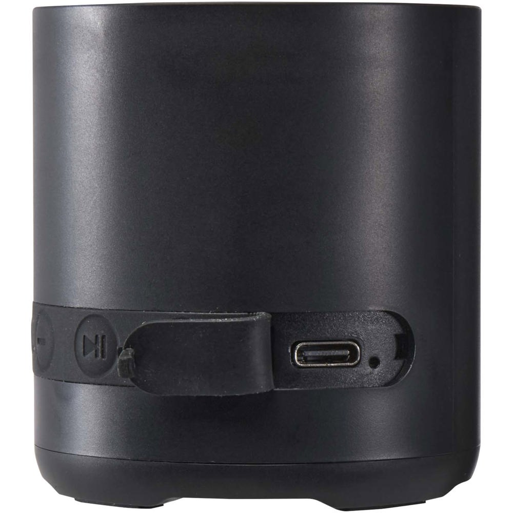 Hunor draadloze speaker van 3 W van gerecycled plastic