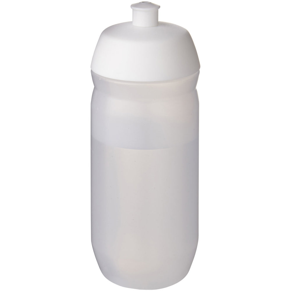 HydroFlex™ Clear knijpfles van 500 ml - bedrukt of onbedrukt verkrijgbaar - Wit, Mat helder