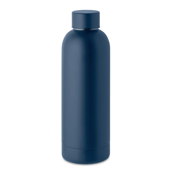 ATHENA - Gerecyclede RVS fles - met logo of onbedrukt bestellen - Marineblauw