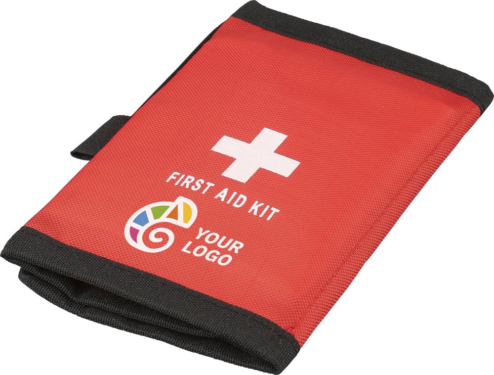 rPET (600D) polyester EHBO-set Kairo - bedrukt of onbedrukt verkrijgbaar