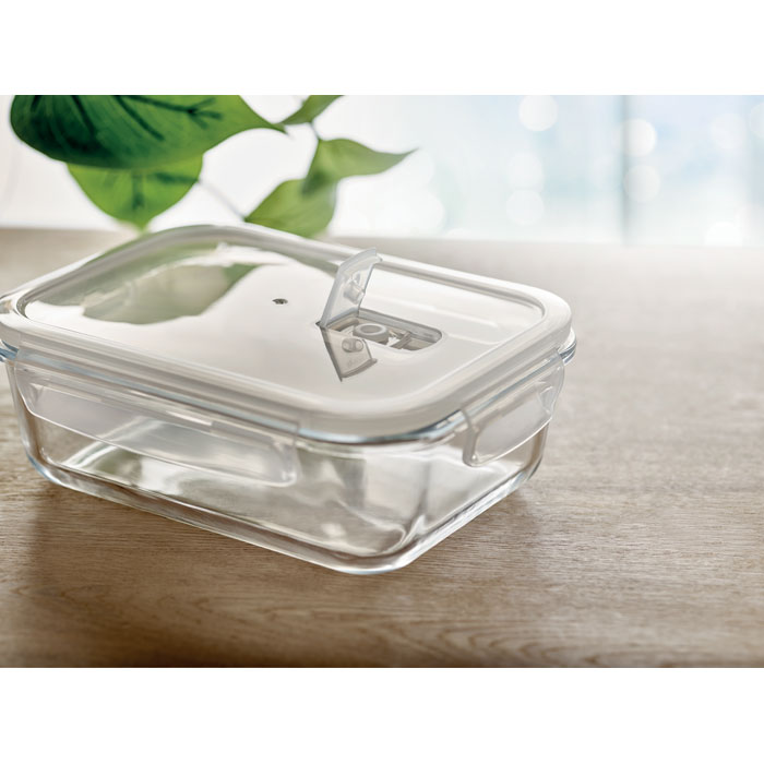 PRAGA LUNCHBOX - Glazen lunchbox 900ML - bedrukt of onbedrukt verkrijgbaar