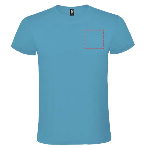 Atomic unisex T-shirt met korte mouwen