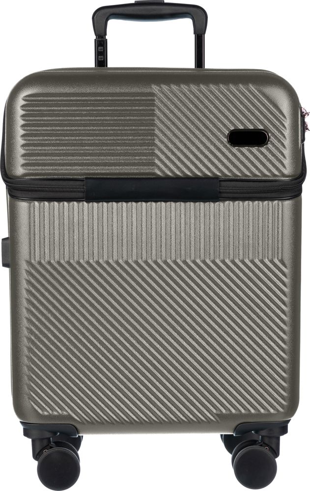 ABS trolleykoffer Ulf - voor bedrijven en relatiegeschenken - Donkergrijs