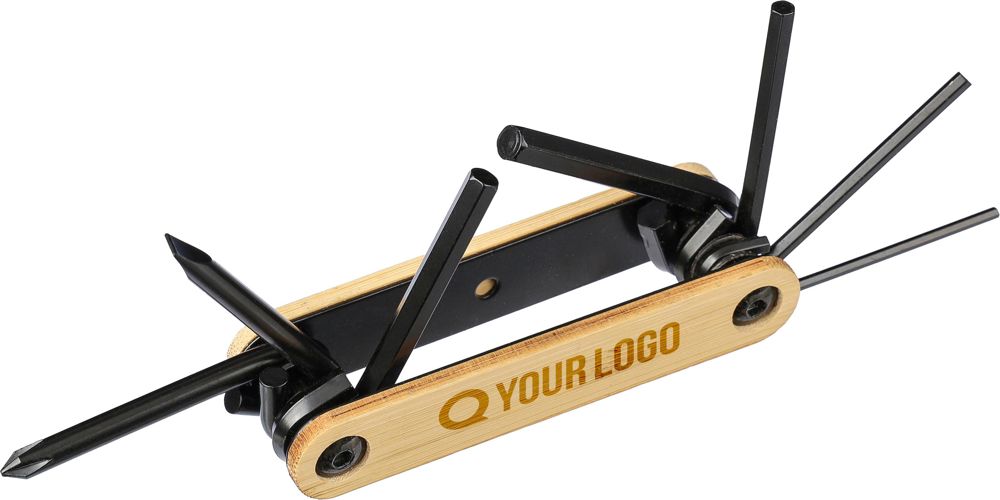 Koolstofstalen gereedschapsset Edna - bedrukt of onbedrukt verkrijgbaar