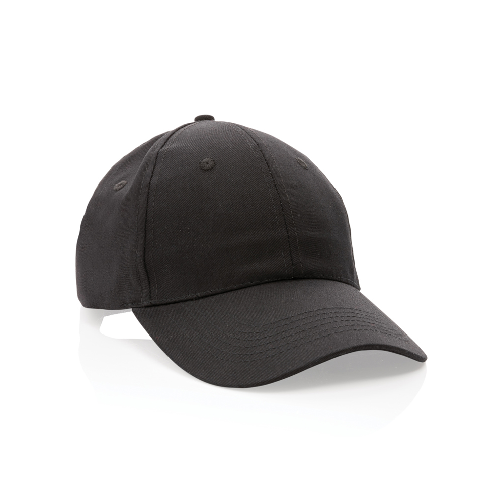 Impact AWARE™ 6 panel 190gr gerecycled katoenen cap - bedrukt of onbedrukt verkrijgbaar