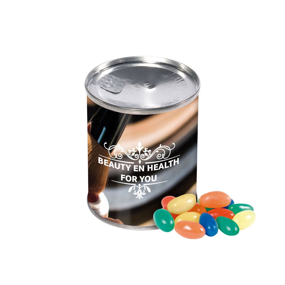 Blikje met jelly beans - kopen of bedrukken