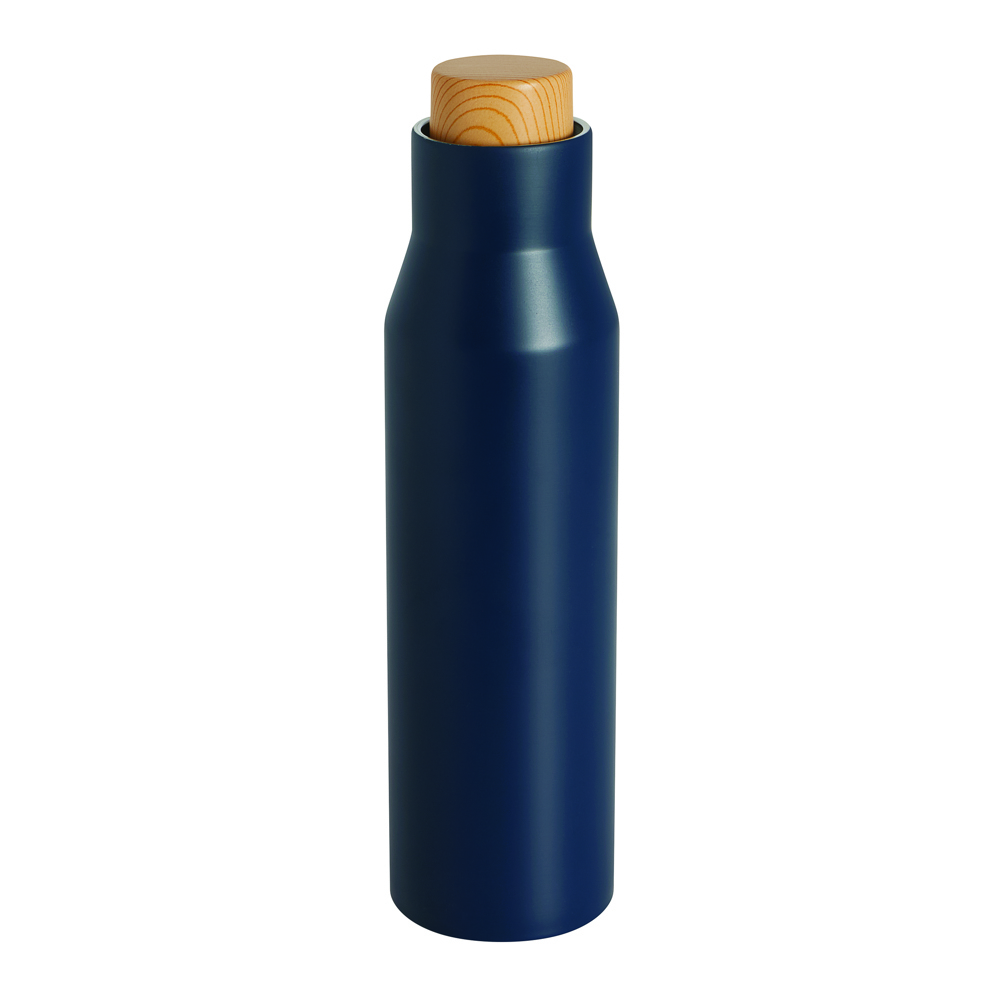 DRINK NOBLY - Vacuüm drinkfles - kopen of bedrukken - Marineblauw