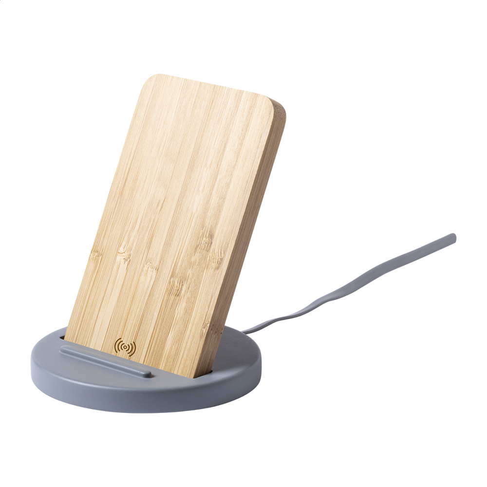 Chemek - draadloze oplader met telefoon houder - kopen of bedrukken
