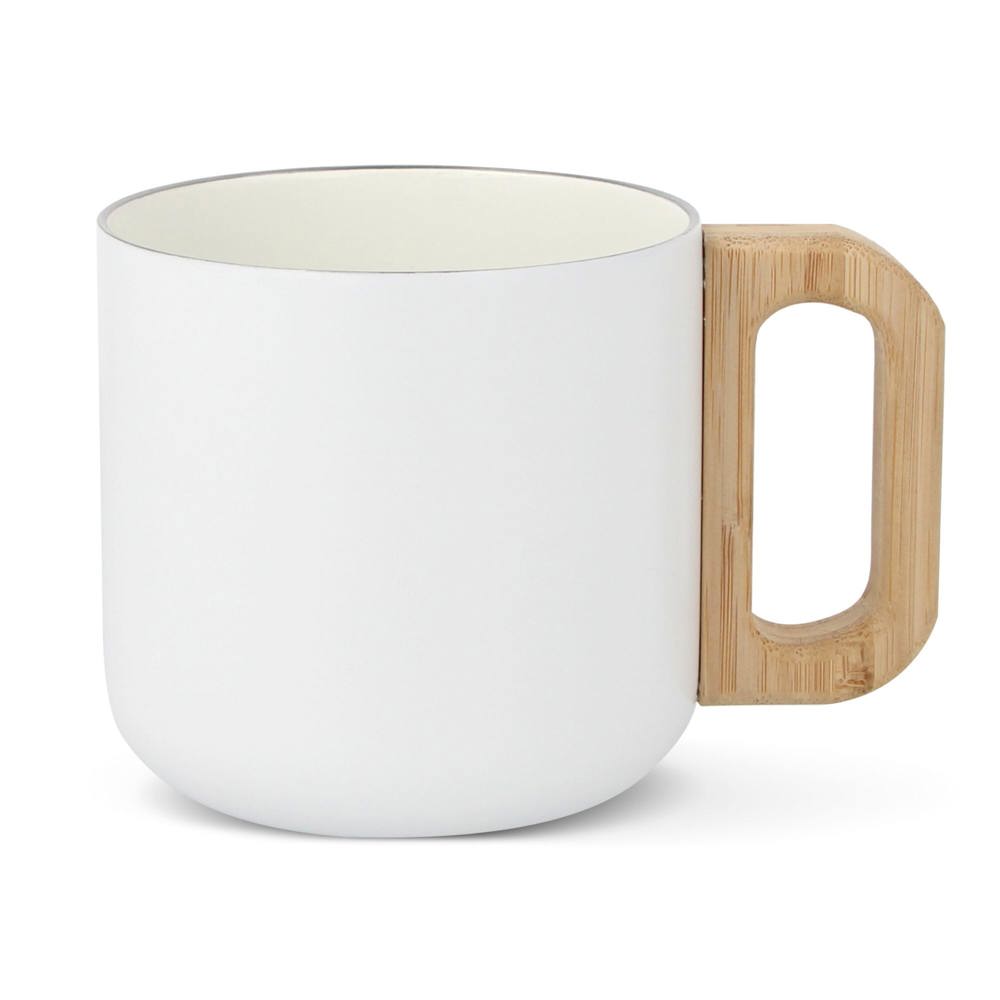 T-ceramic thermobeker Thames 330ml - kopen of bedrukken - Wit
