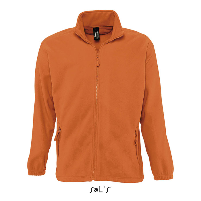 NORTH - NORTH Fleece jack met rits - kopen of bedrukken - Oranje