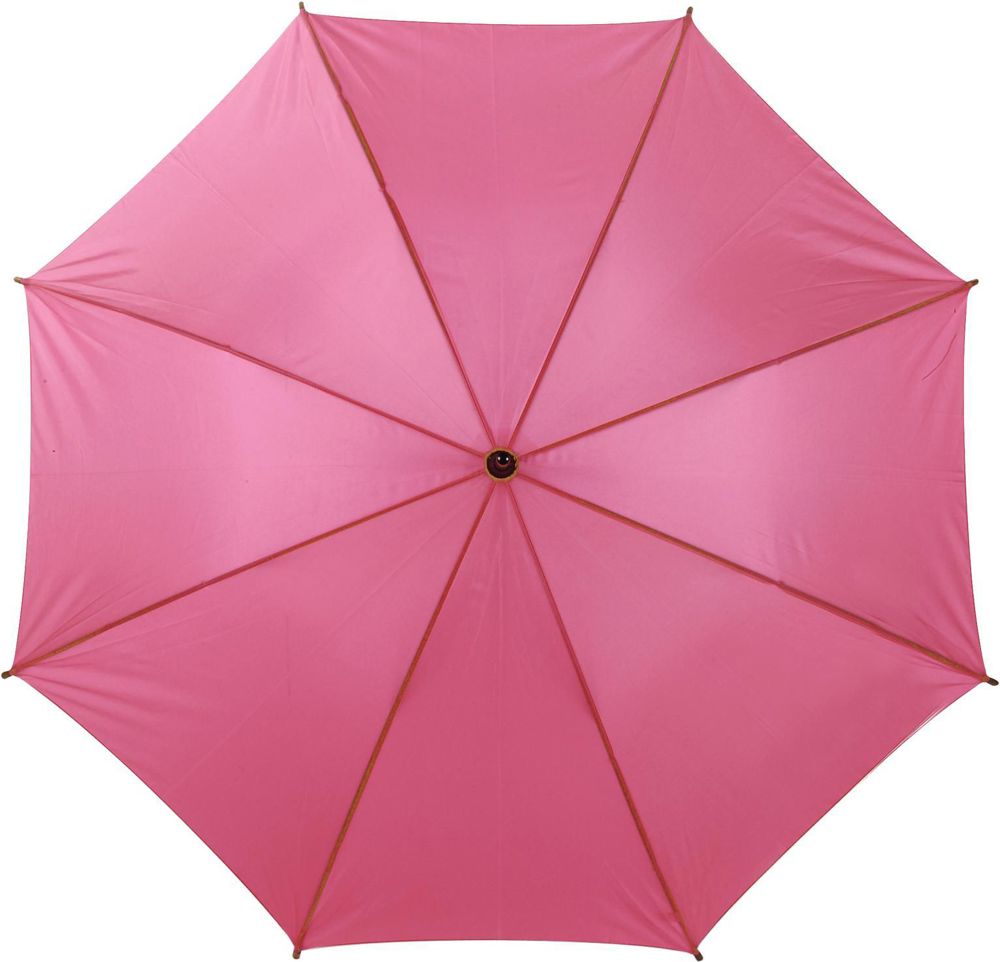 Polyester (190T) paraplu Kelly - roze