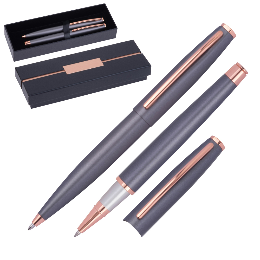 CrisMa metalen schrijfset