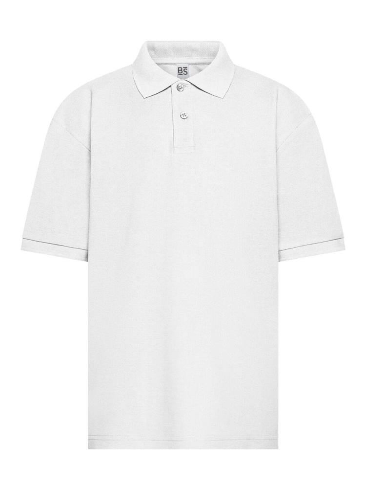 BS Evolution kids polo, 180 gr/m² - kopen of bedrukken - Wit (WHITE)