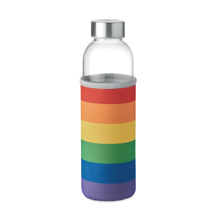 UTAH GLASS - Drinkfles 500ml - voor bedrijven en relatiegeschenken - Multicolour