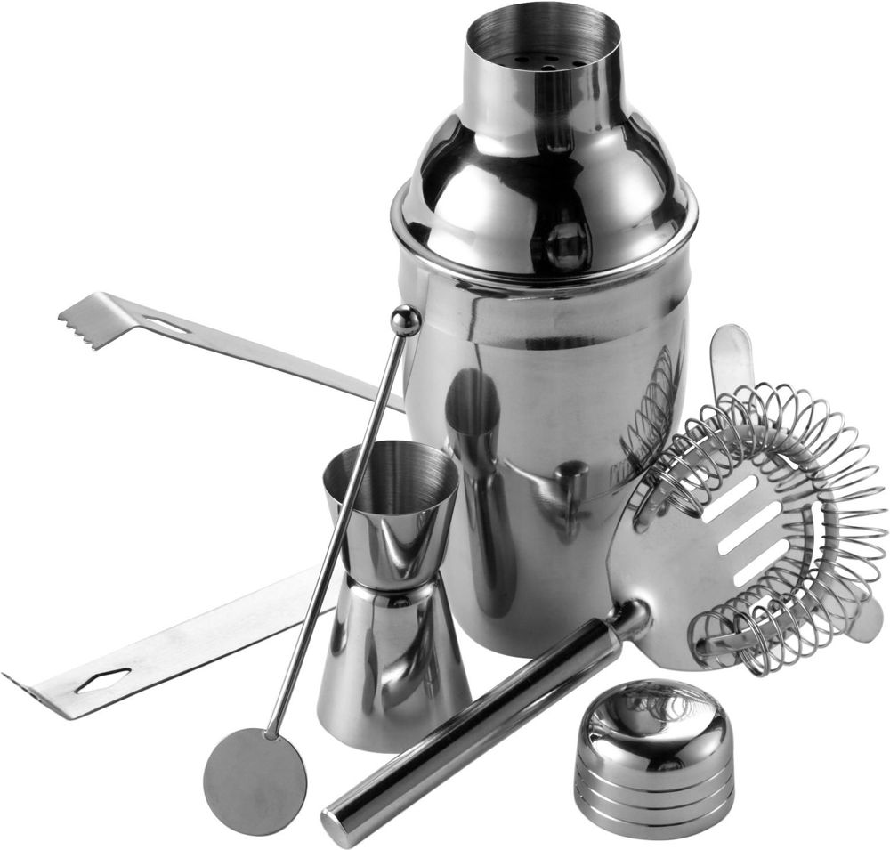 RVS cocktailset Natalina - met logo of onbedrukt bestellen