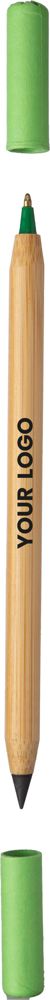 Bamboe balpen en eeuwige potlood Wolfgang