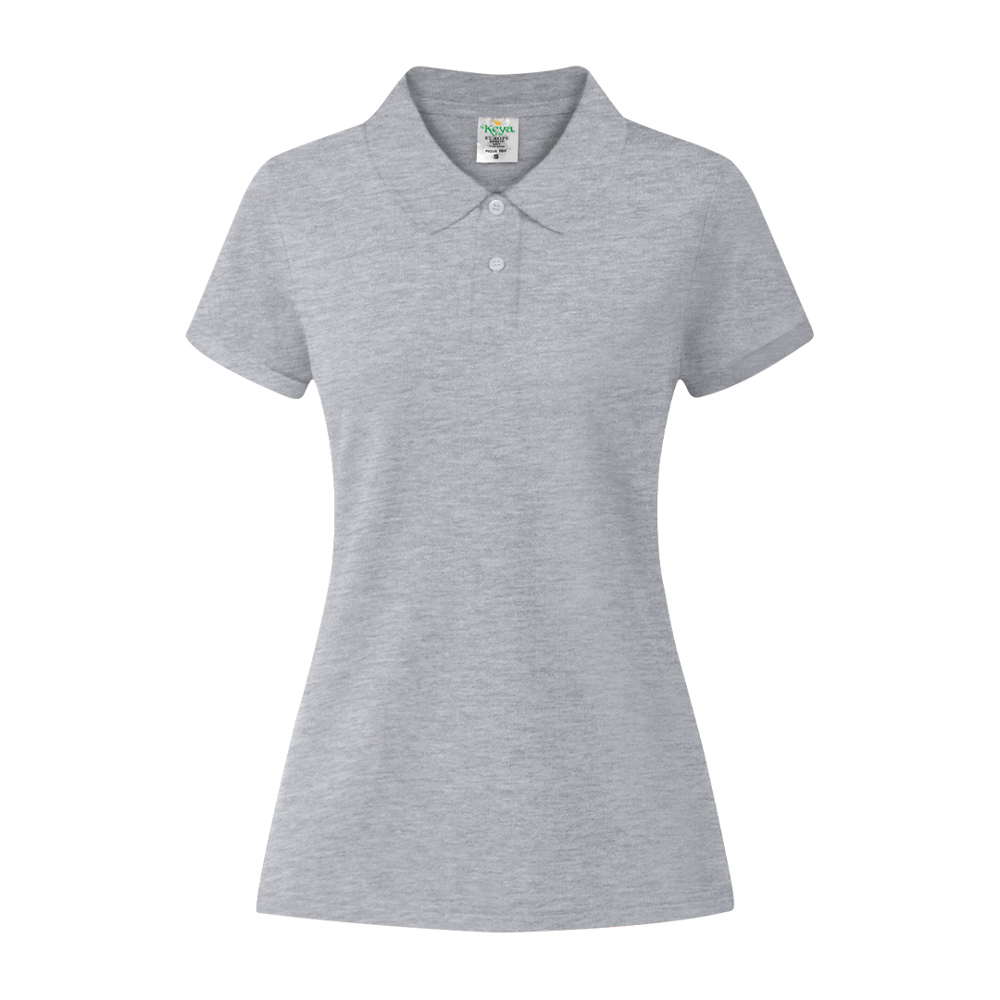 Dames Kleuren Polo Shirt "keya" WPS180 - met logo of onbedrukt bestellen - GRI