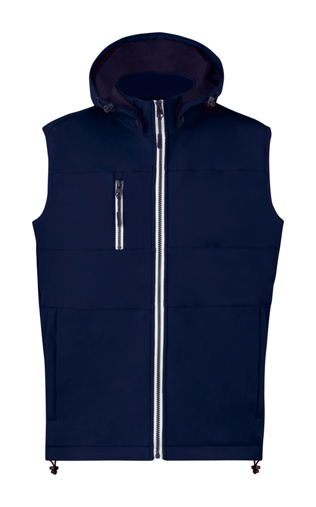 Netly - softshell bodywarmer - voor bedrijven en relatiegeschenken - donker blauw