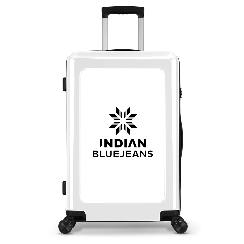 STICKERCASE® 24" Reiskoffer - bedrukt of onbedrukt verkrijgbaar - Wit