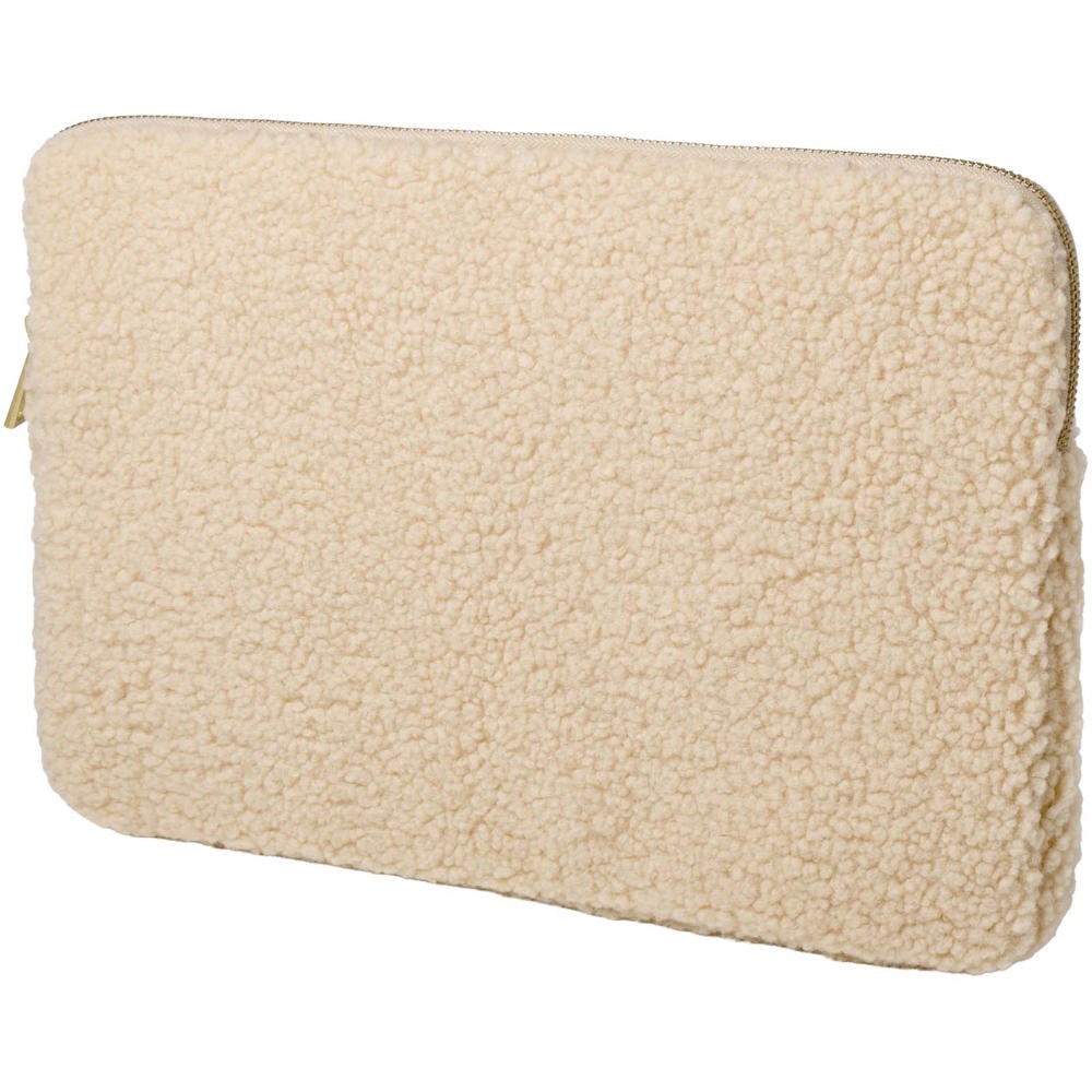Bear 13 inch GRS gerecyclede sherpa laptophoes 2 l - met logo of onbedrukt bestellen