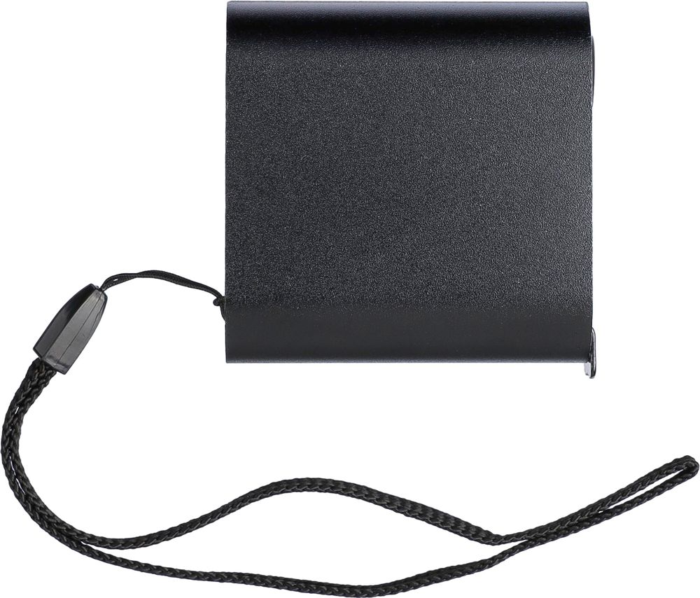 Aluminium meetlint Frances - voor bedrijven en relatiegeschenken - Zwart