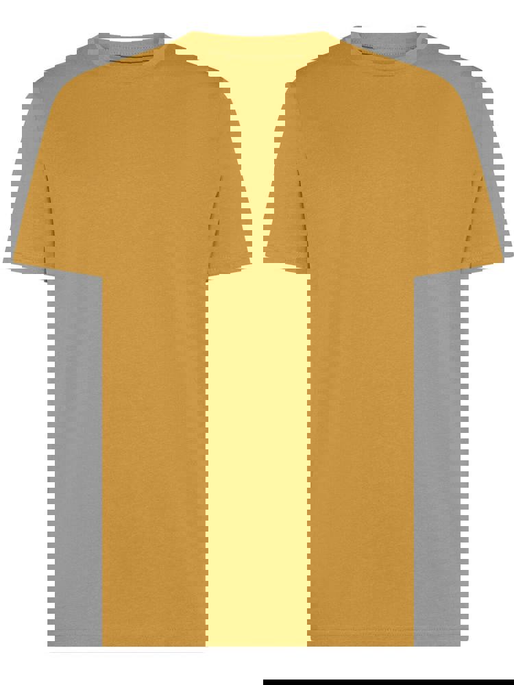 BS Stranger t-shirt, 180 gr/m² - met logo of onbedrukt bestellen - Mosterdgeel