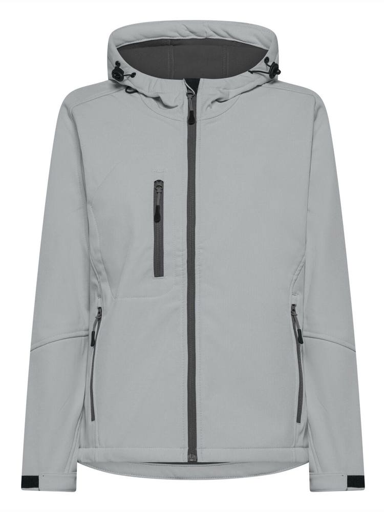 BS Storm dames softshell jas, 340 gr/m² - kopen of bedrukken - Pearl Grey (Not Avalaible)
