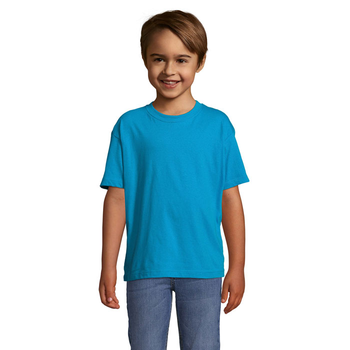 REGENT KIDS - REGENT Kinder t-shirt 150g - bedrukt of onbedrukt verkrijgbaar - Aqua