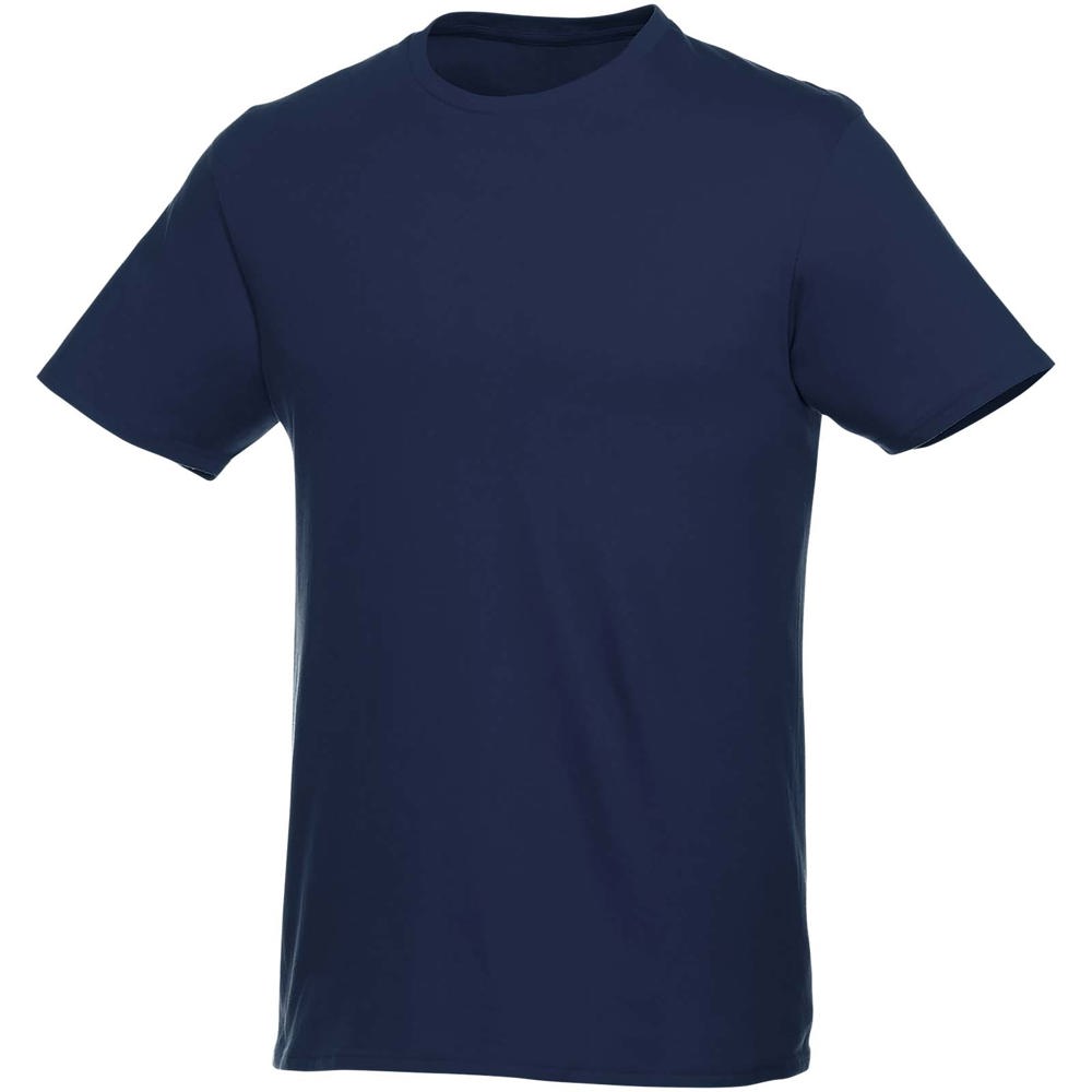 Heros heren t-shirt met korte mouwen - met logo of onbedrukt bestellen - Marineblauw